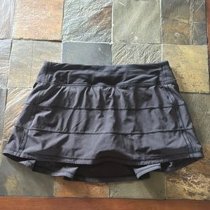 lululemon skirt size 8 black